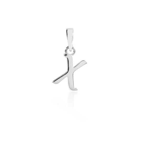 Letter X Pendant