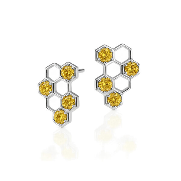 Honeycomb Earrings