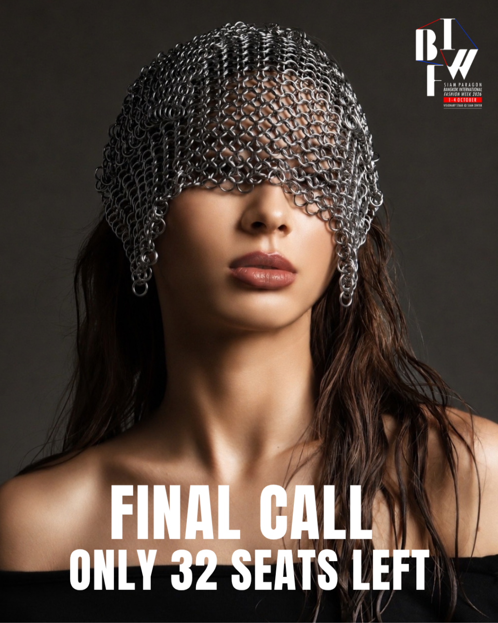 FINAL CALL — BIFW 2026 REAR ROW SEAT